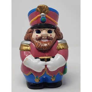 Vintage‎ 1994 House Of Lloyd Soldier Ceramic Candy/Cookie Jar